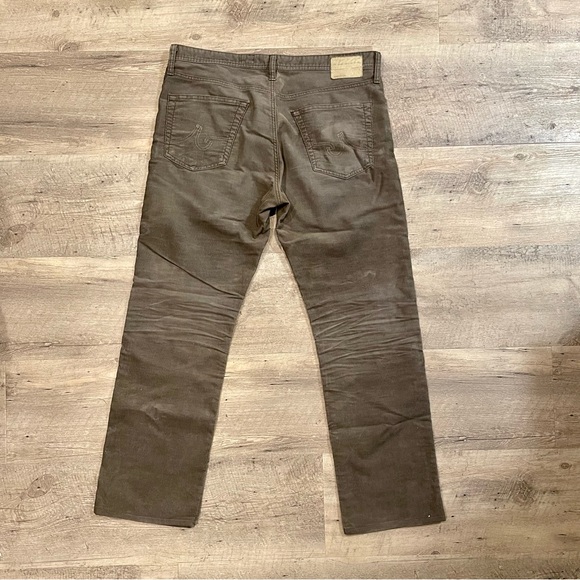 AG Adriano Goldschmied • Protege Straight Leg • Brown Corduroy Pants • W36 / L30 - Picture 4 of 6